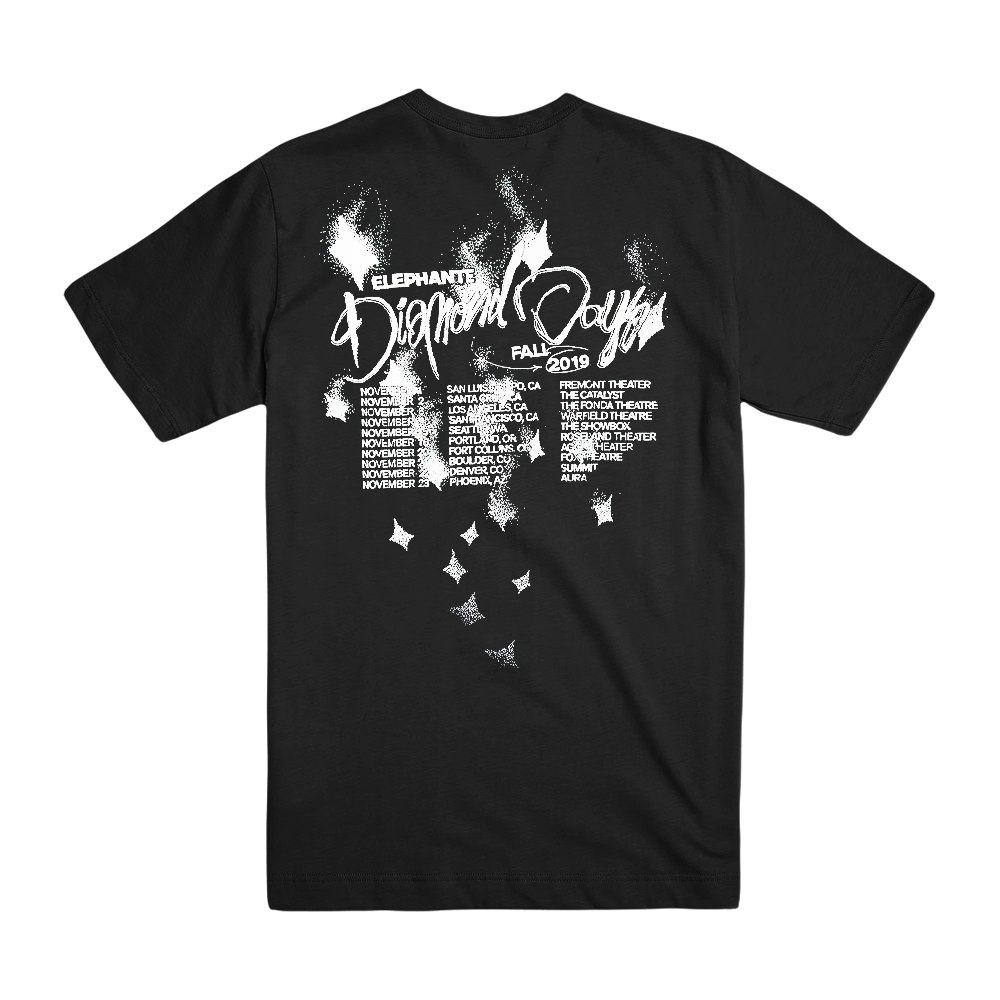 Diamond Days Black tee