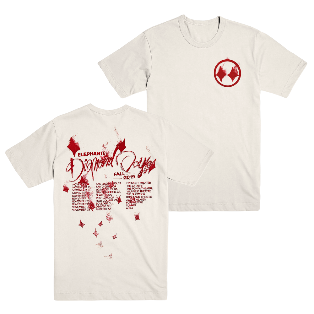 Diamond Days Off White Tee